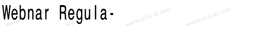Webnar Regula字体转换
